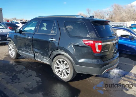 2017 Ford Explorer Limited из США, поврежденный, VIN 1FM5K8F88HGC35739